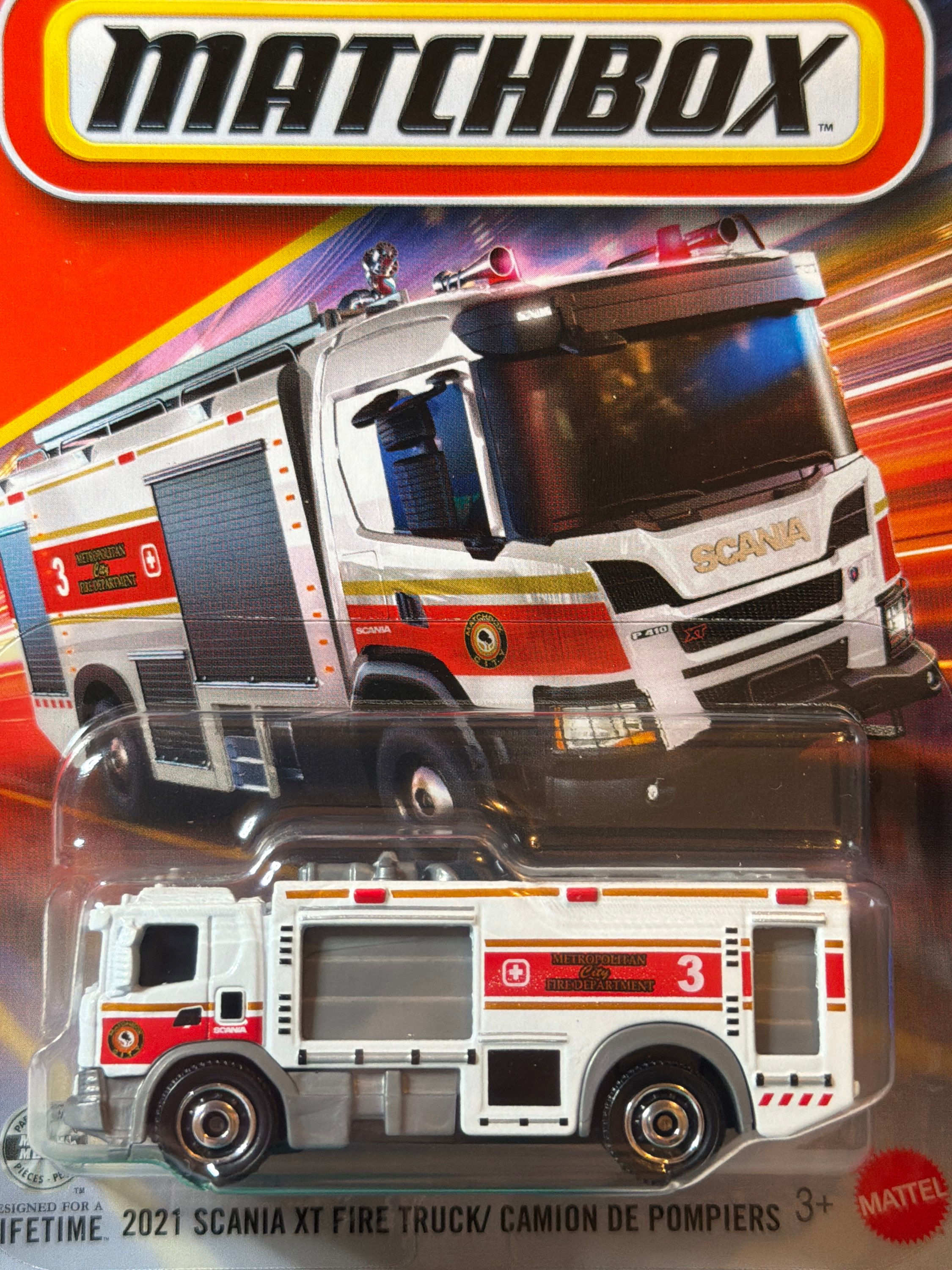 2021 Scania XT Fire Truck
