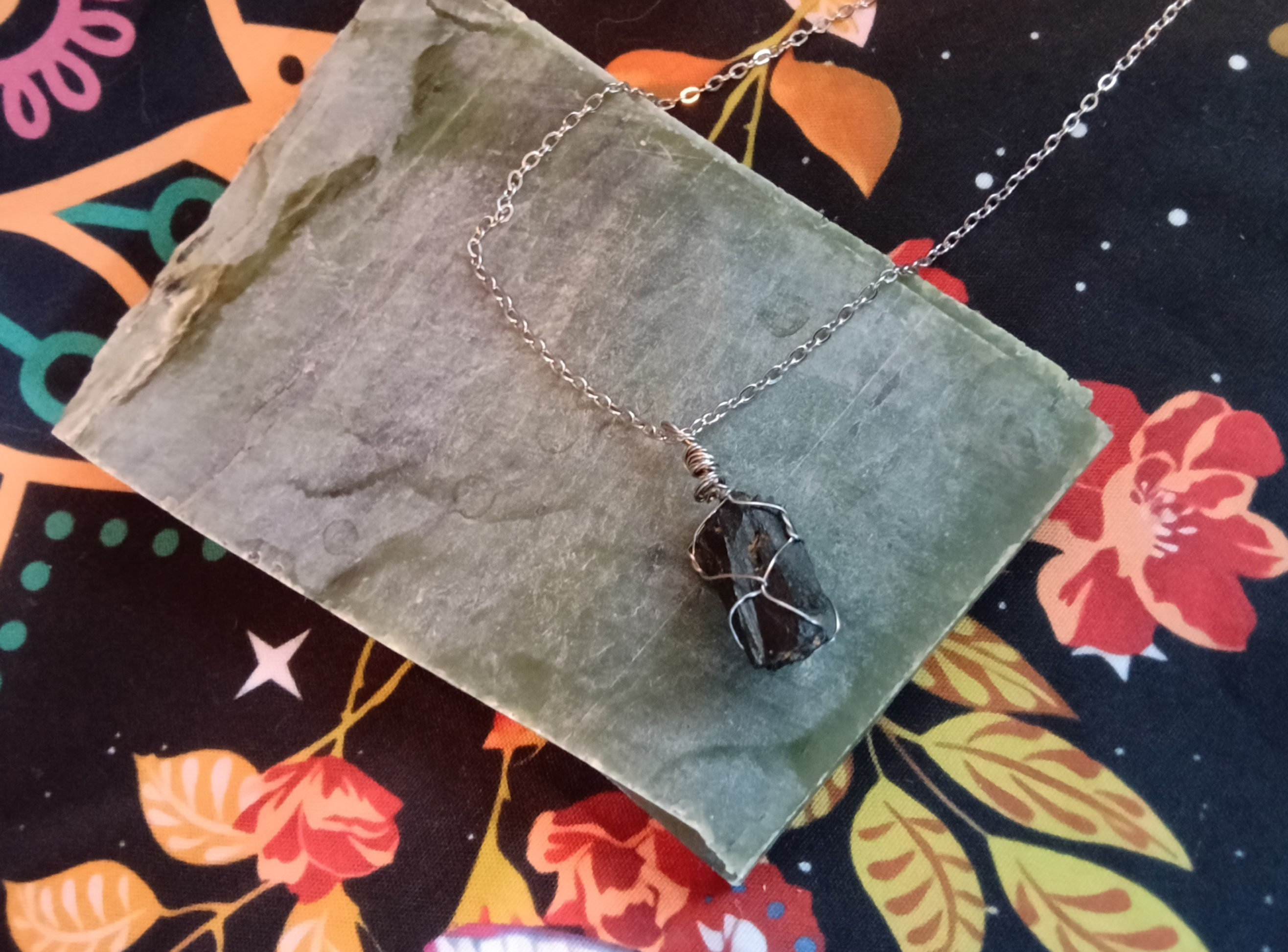 Black Tourmaline Necklace 