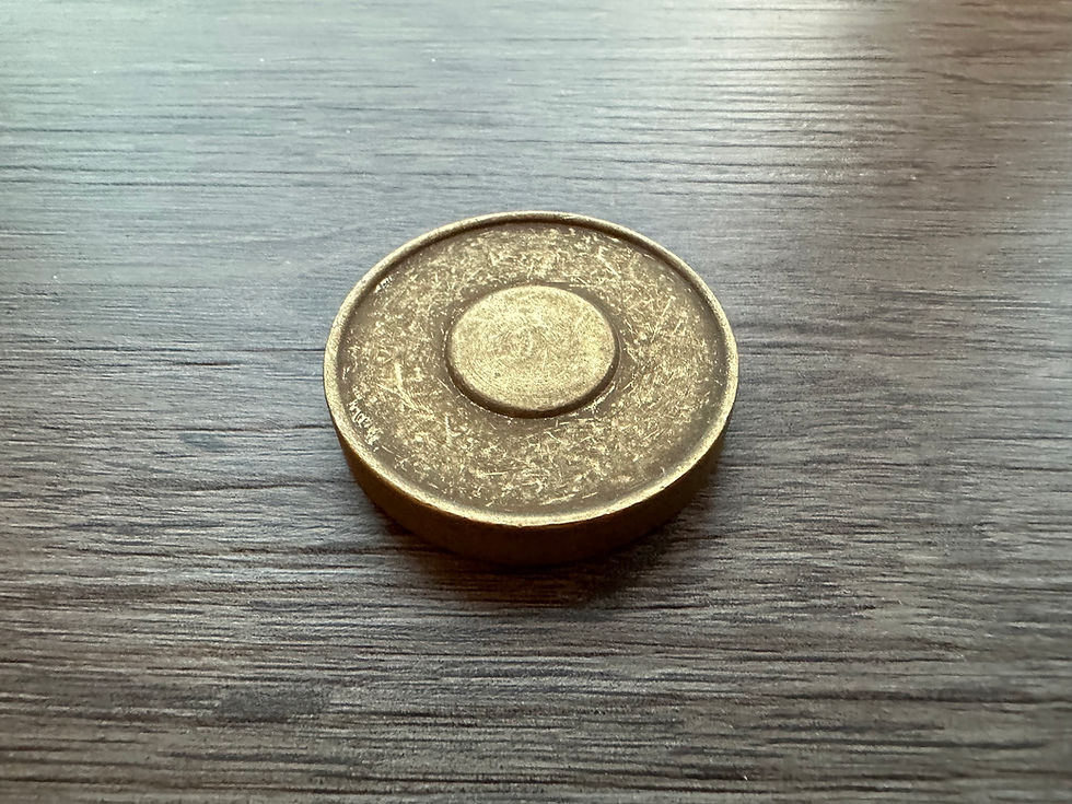 Miniaturbild: BUBA DESIGN Letter Coin Messing/Brass
