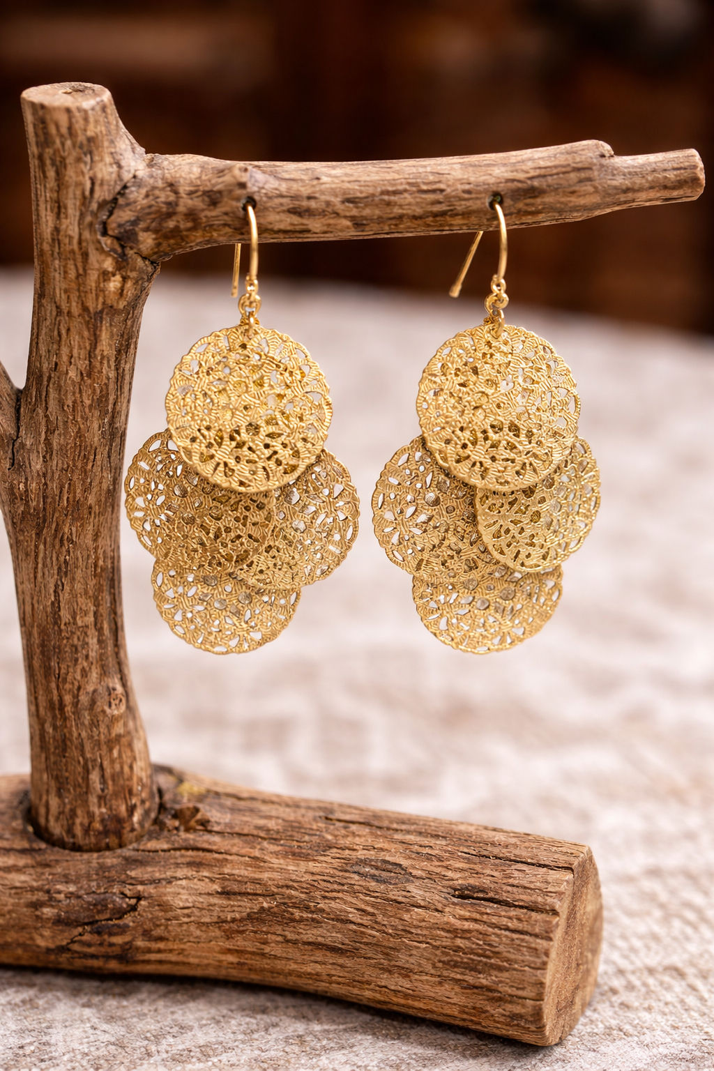 Filigree Chandelier Earrings