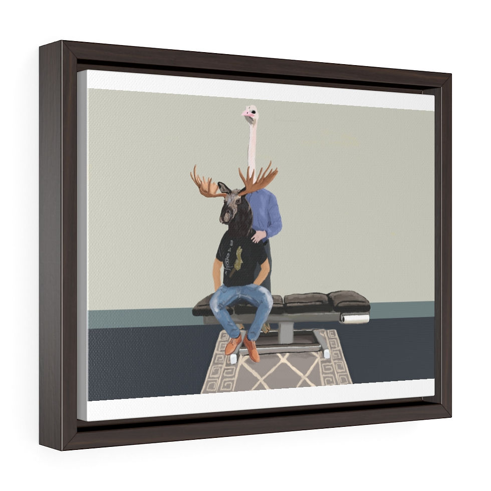 Horizontal Framed Premium Gallery Wrap Canvas