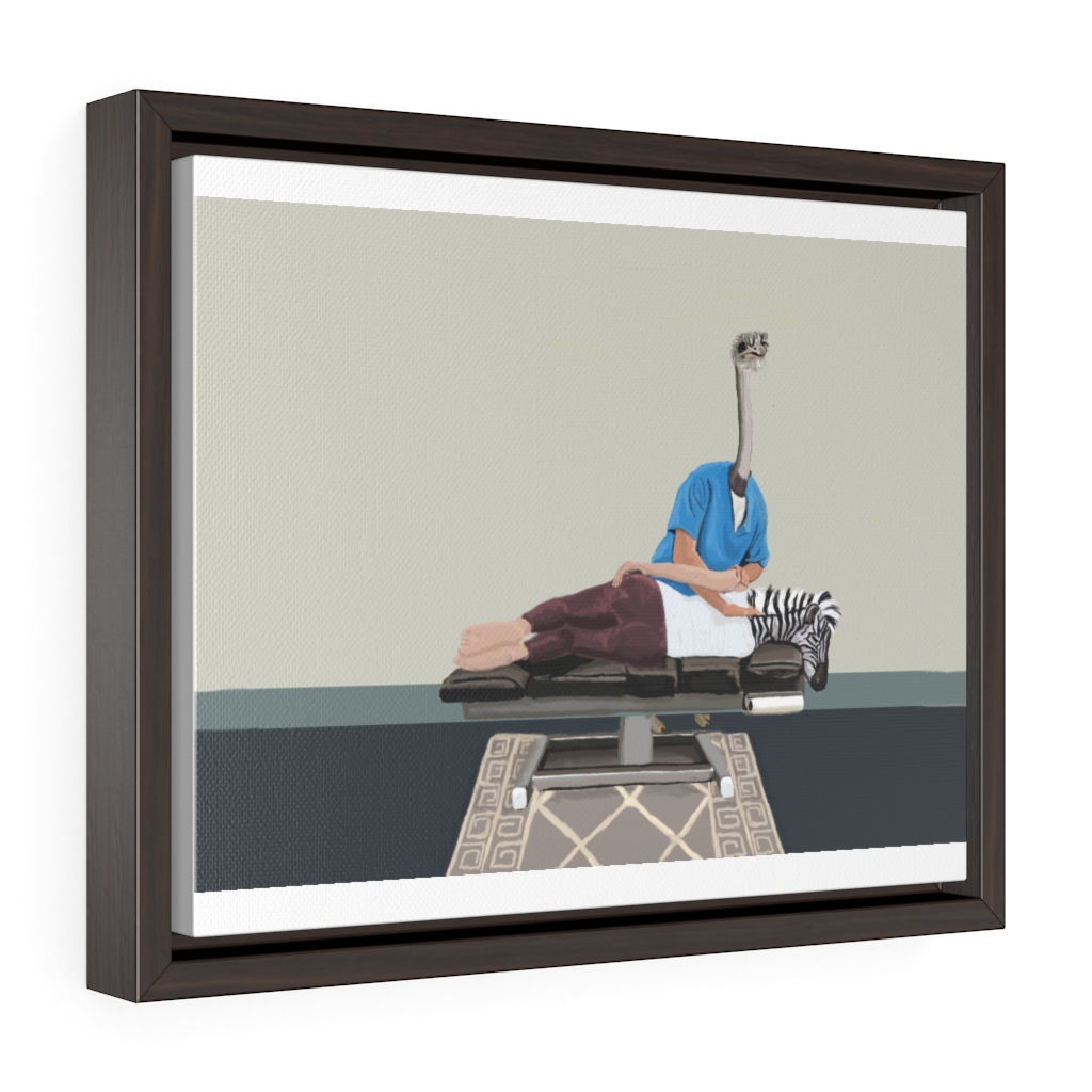 Horizontal Framed Premium Gallery Wrap Canvas