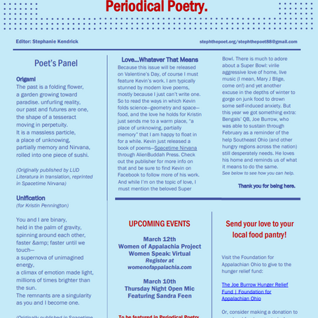 Periodical Poetry. 4