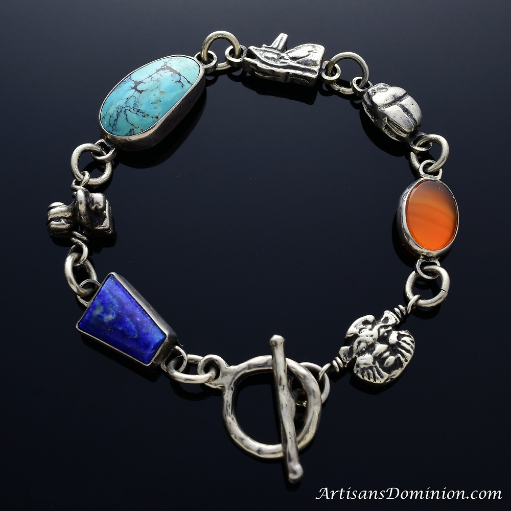 Ancient Egyptian Bracelet - Museum Quality Reproduction Jewelry
