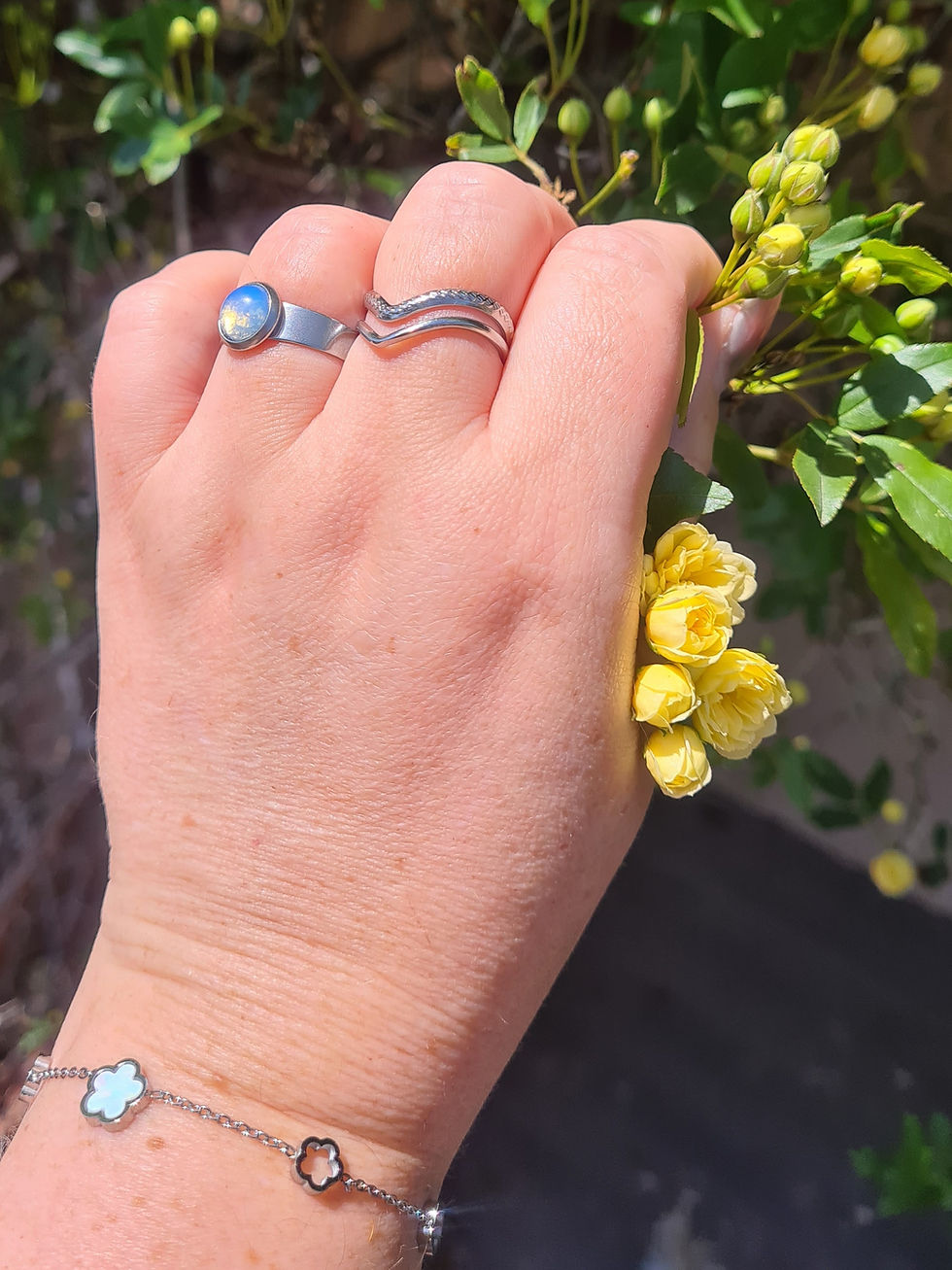 Miniature : Bague "Cupidon" - Opale