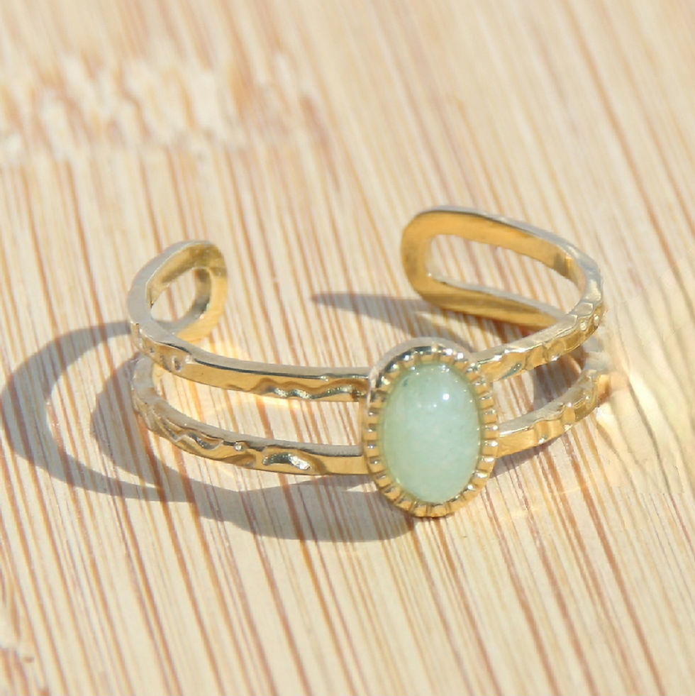 Thumbnail: BAGUE AVENTURINE DE LA CHANCE