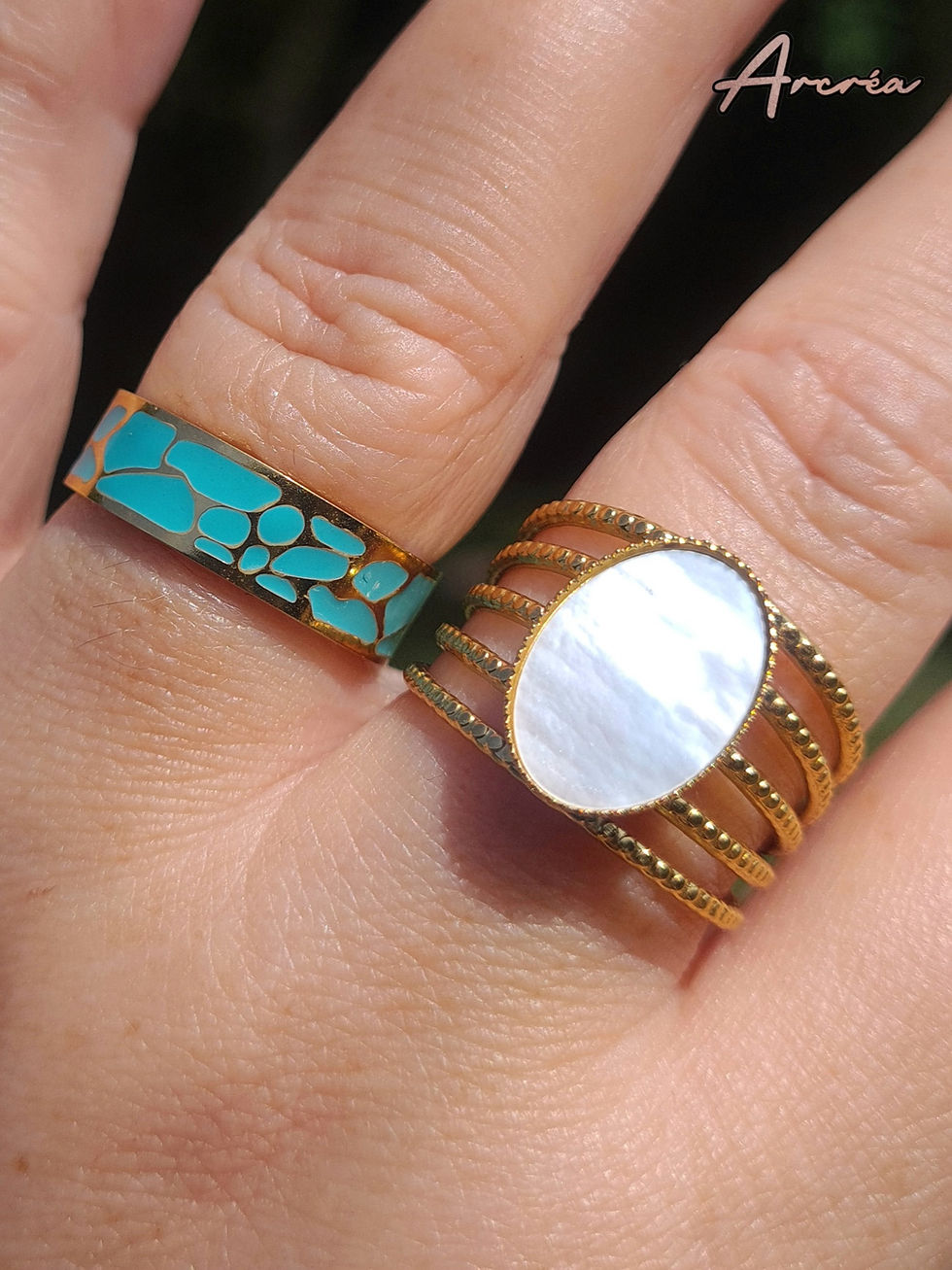 Thumbnail: Bague "Lueur d'Aurore"
