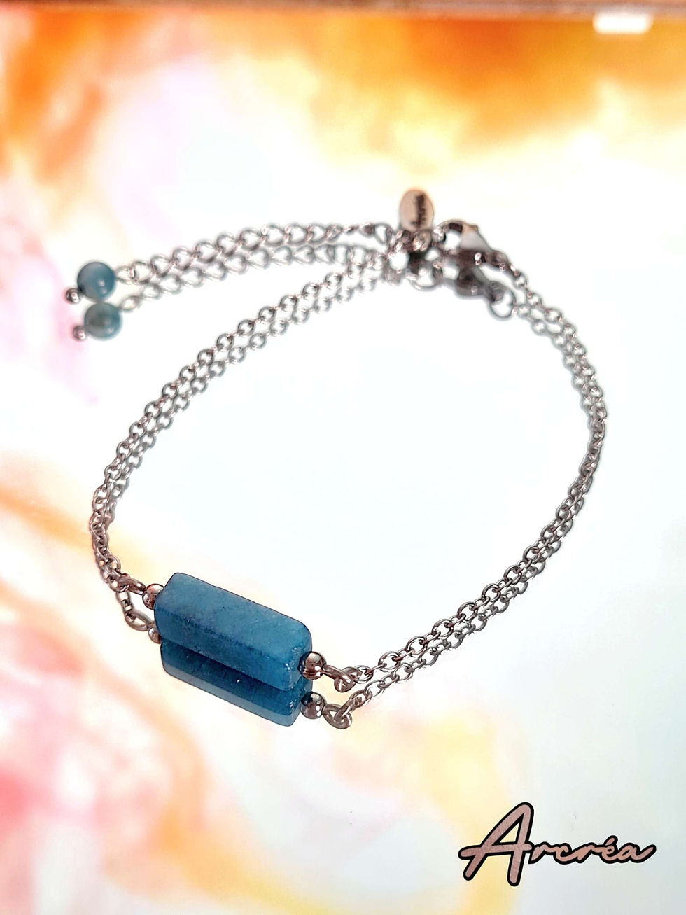 Miniatura: Bracelet Apatite Bleue