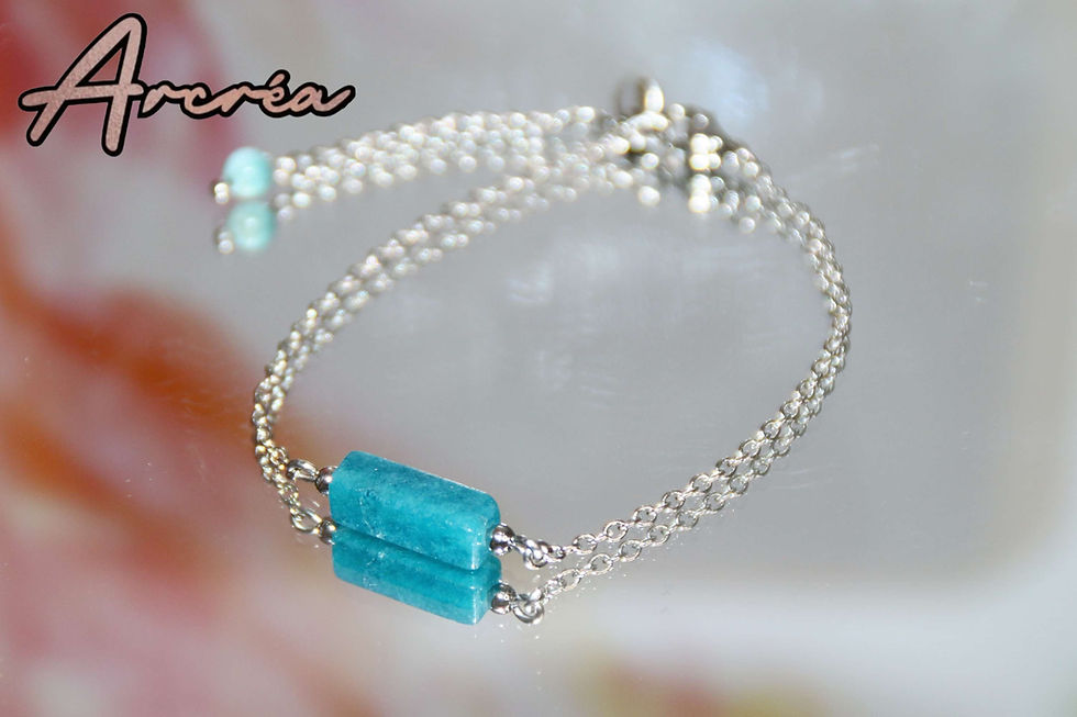 Thumbnail: Bracelet Apatite Bleue