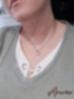 Collier "Amour Eternel"  -  Cadenas Cœur