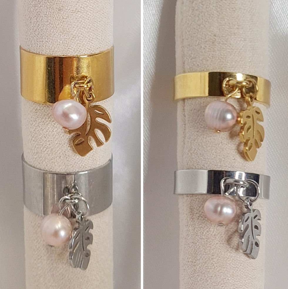 Miniature : Bague "Jo Pearl" à personnaliser