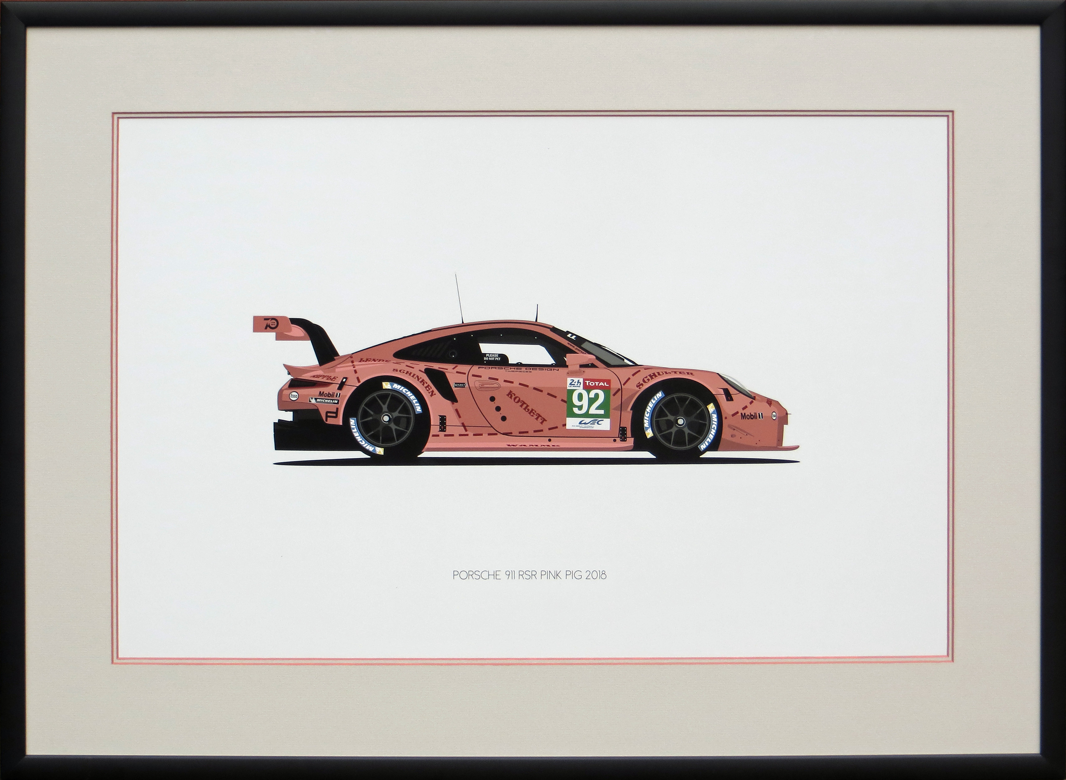 Porsche 911 RSR Pink Pig