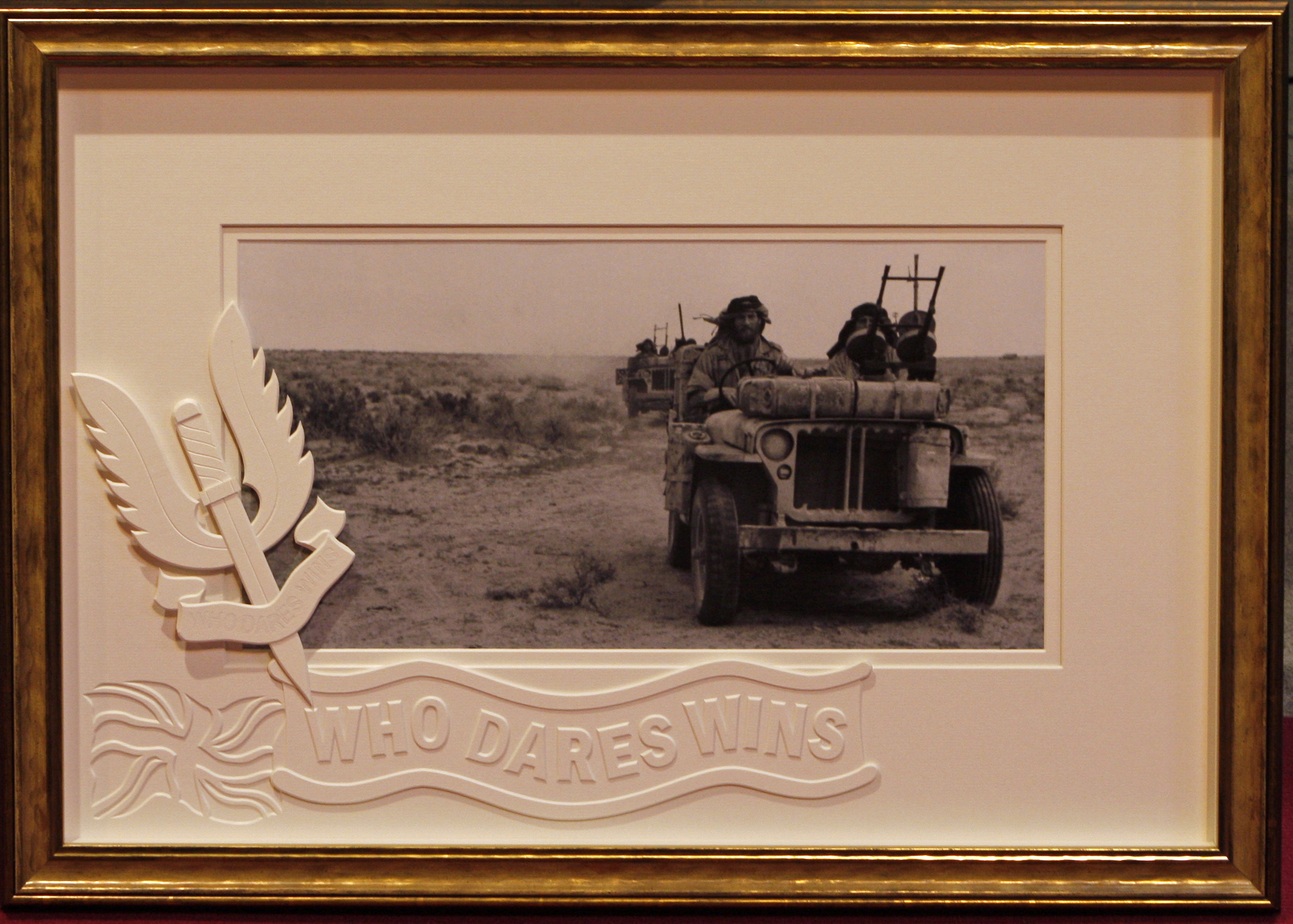 Who Dares Wins.