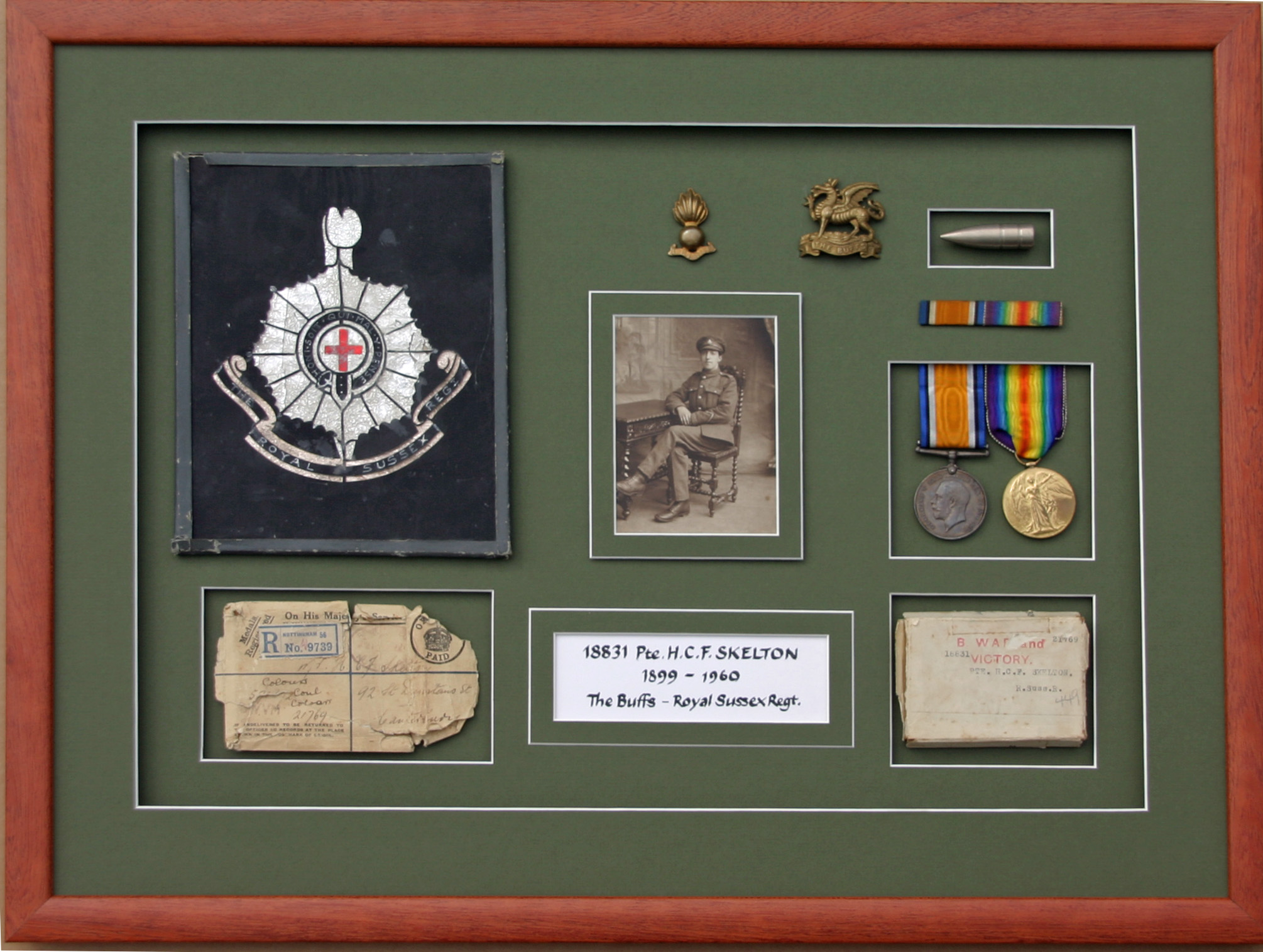 WW1 Family Memorabilia.