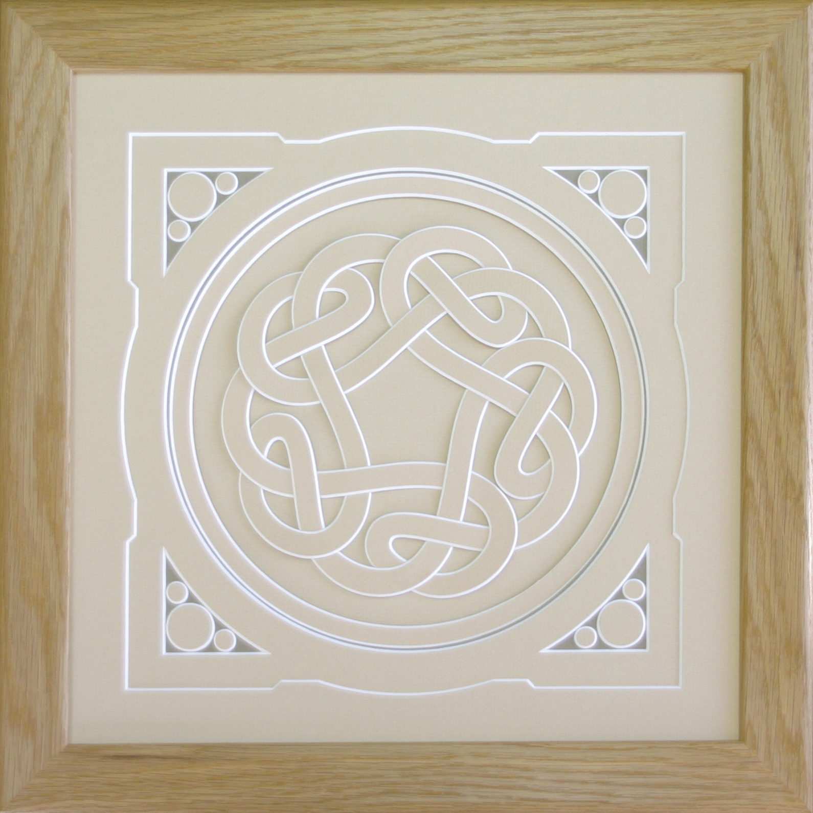 Celtic Mount Cutting Design.