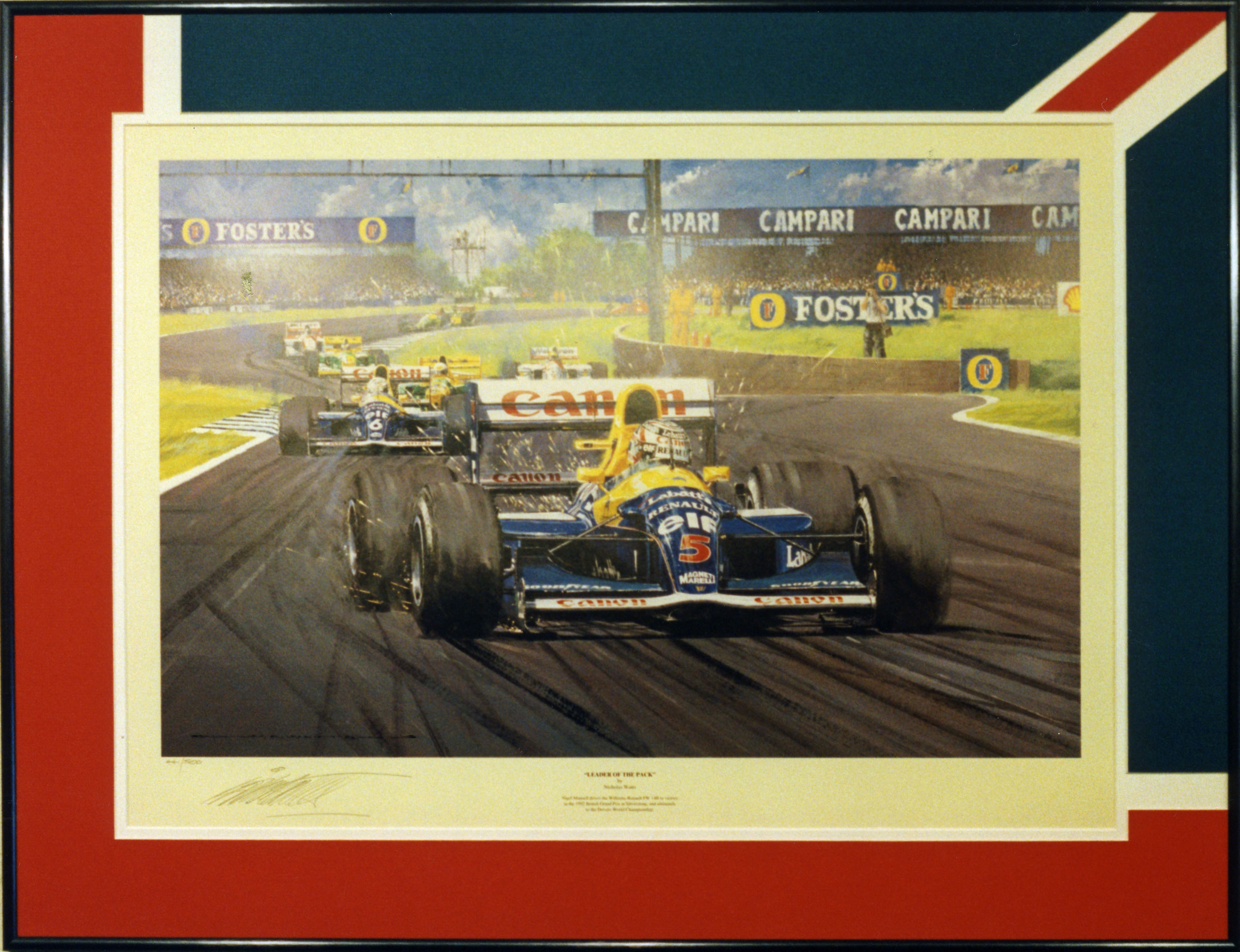 Nigel Mansell British Grand Prix