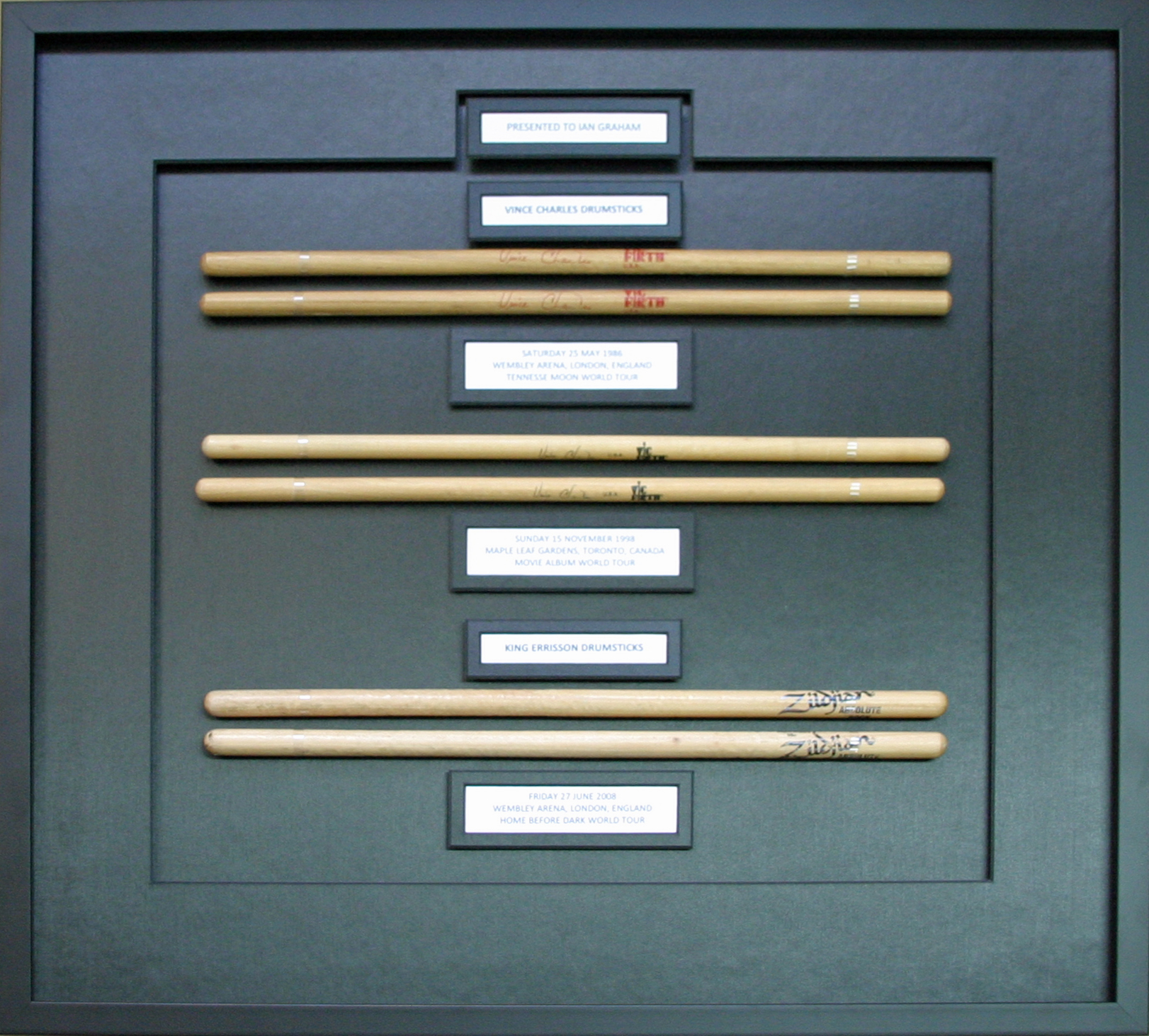 Drum Sticks.