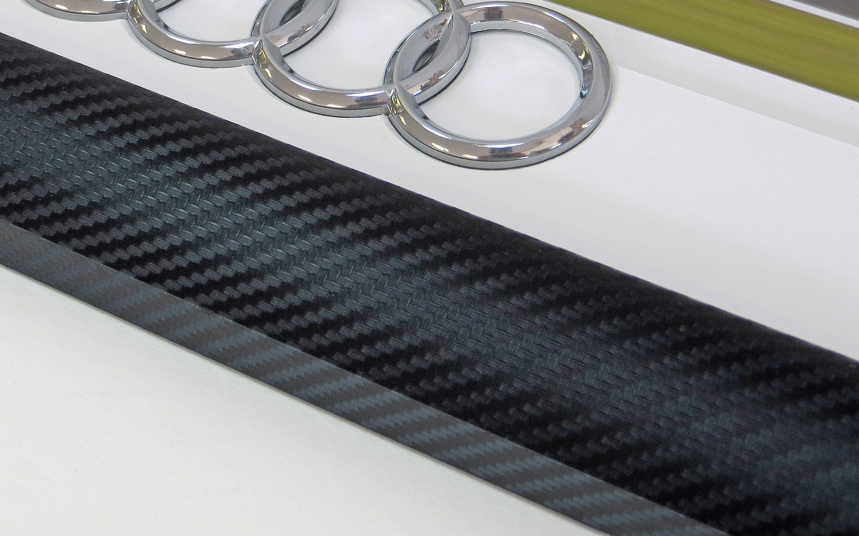 Carbon Fibre Frame Close Up.