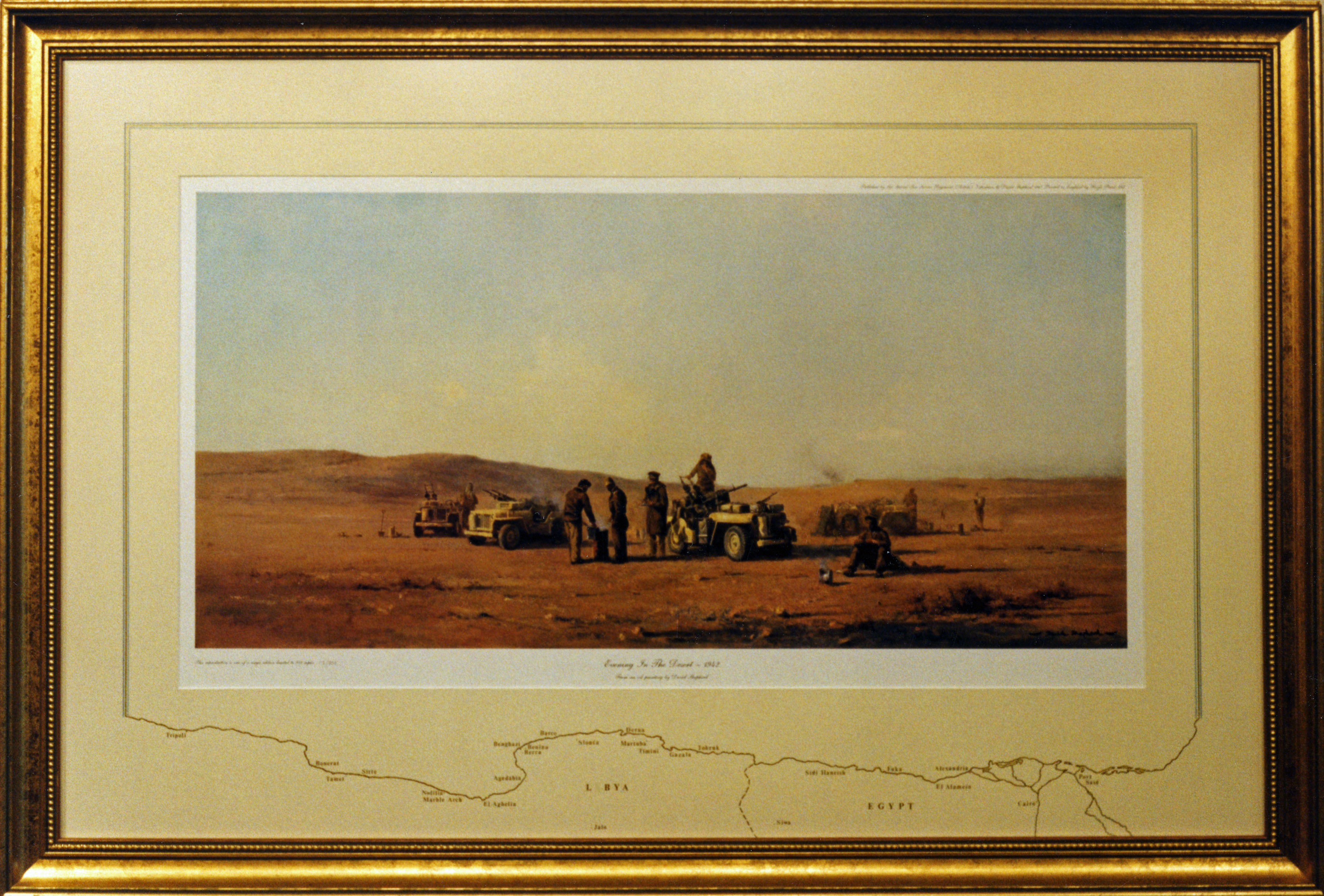 SAS Evening In The Desert 1942.