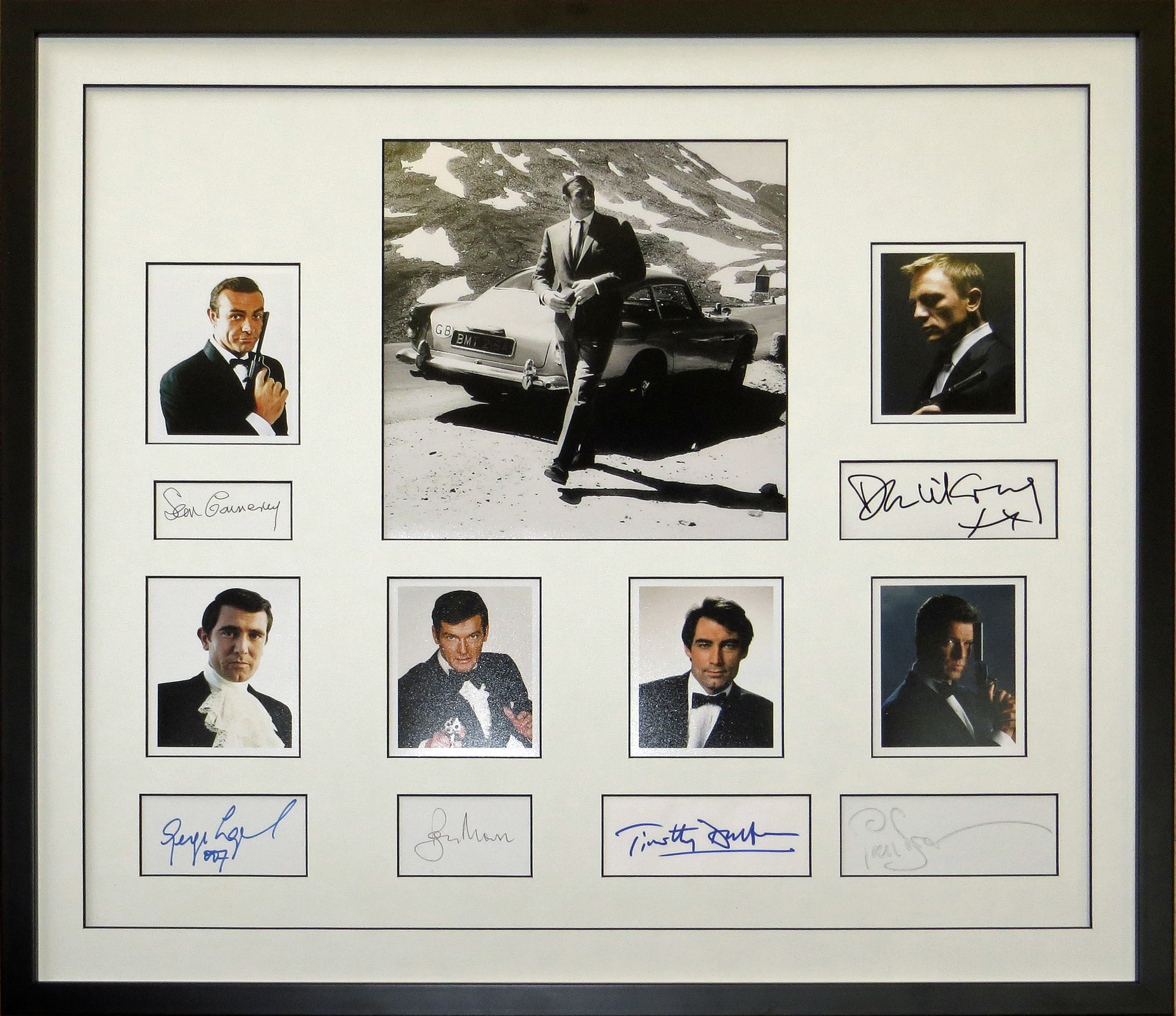 James Bond Autograph Collection.