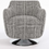 Thumbnail: Leslie Swivel Accent Chair, Glen Plaid - CL