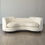 Thumbnail: Lauren Cream Curved Sofa (GV)