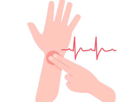How do you check for a pulse?