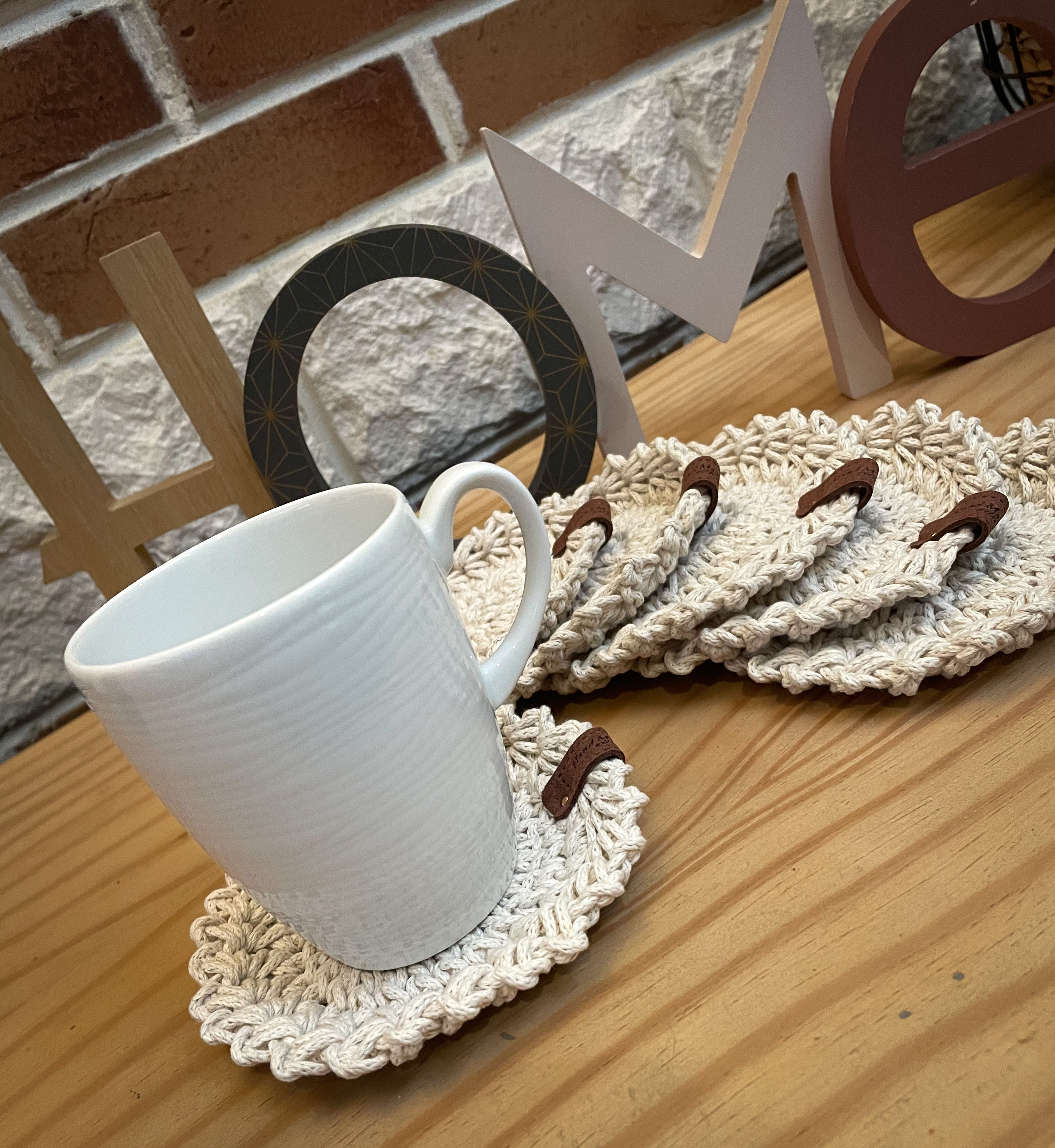 Sous verres « cocon »