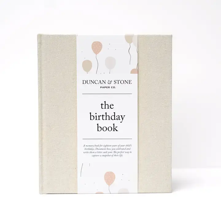 Birthday Memory Book