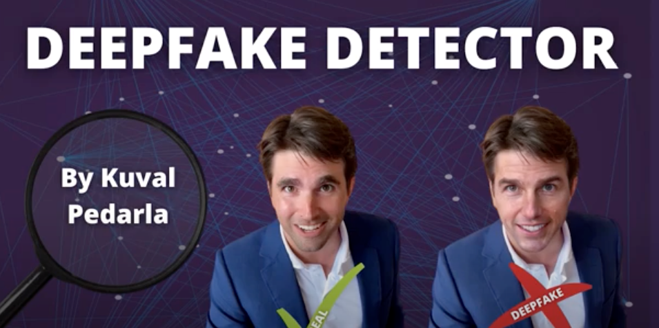 Artificial Intelligence AI Deepfake Detector App for Congressional App Challenge 2021 Project