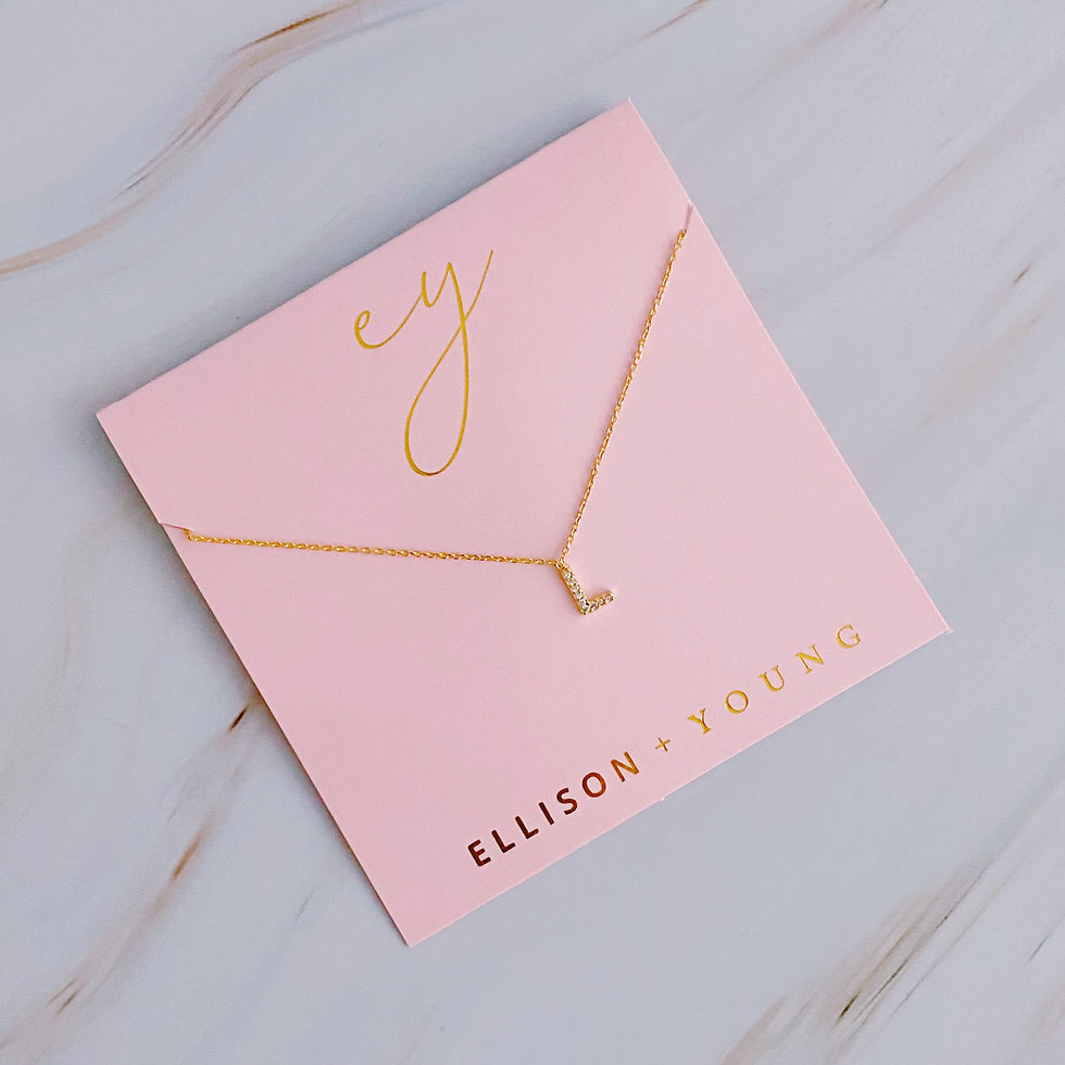 Thumbnail: Understated Beauty Initial Necklace