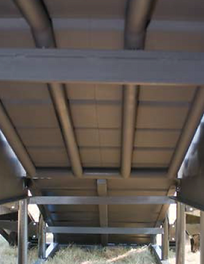 Stationary Loading Chute, Winkel MFG, Glen Elder, KS.