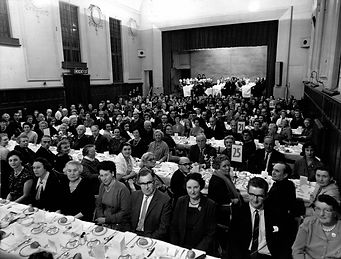 Stewardship Dinner 12 Nov 1963 in Sutton Public Hall