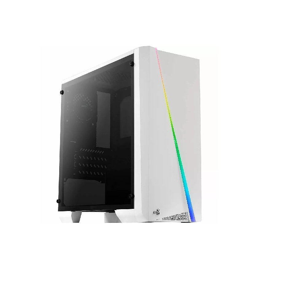 Boitier GAMER M-ATX Blanc sans alim