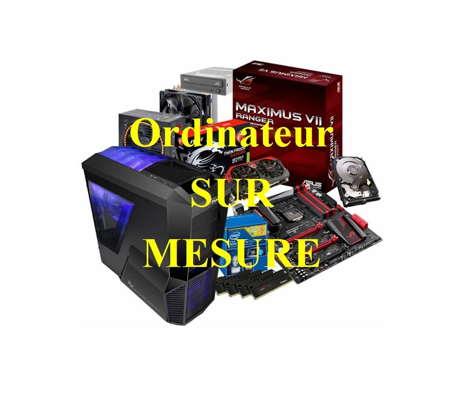 UC Bureautique sur mesure Windows 10 ou 11 Home 64  (+80€ la version PRO)