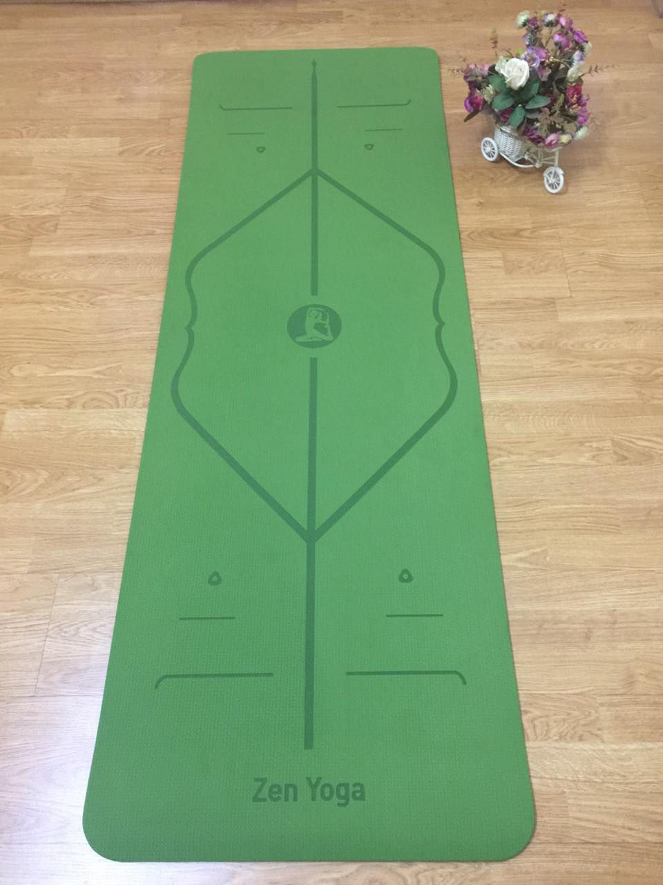 Thumbnail: Thảm tập Yoga/Gym/Thể dục định tuyến ZEN YOGA MAT