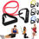 Thumbnail: Dây đàn hồi tập Gym S2-11X, bộ dây tập thể lực 5 màu - Bộ 11 chi tiết, dây tập k