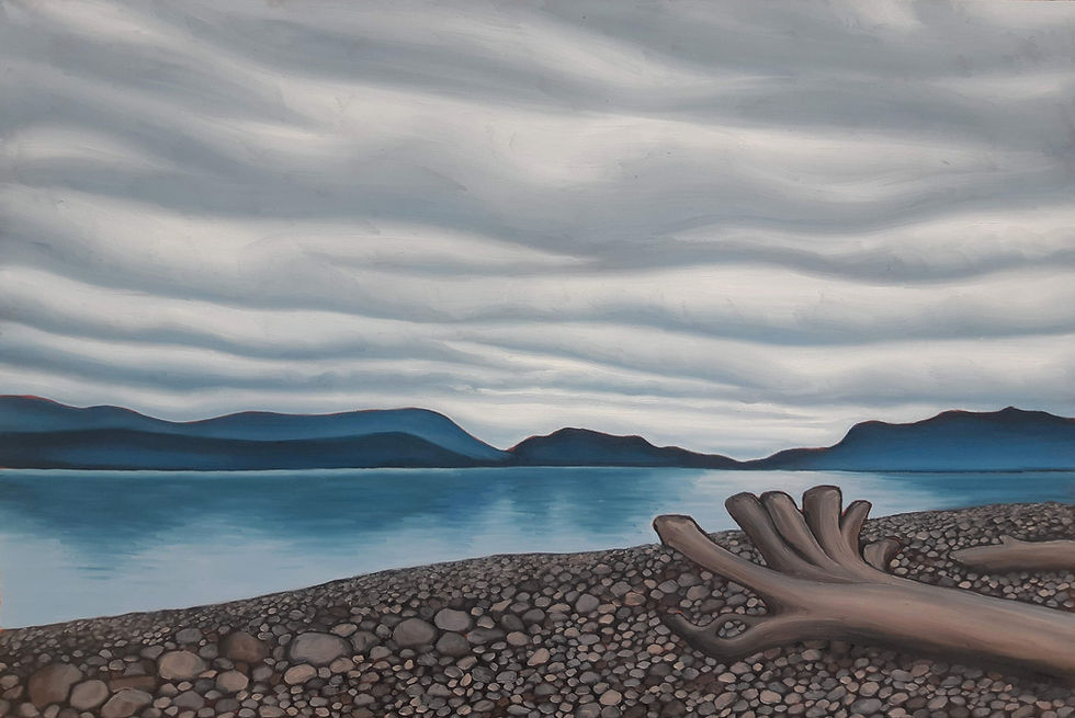 Blacks Beach, Gambier Island, BC