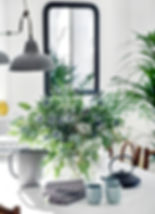 Stylist Table and Plants