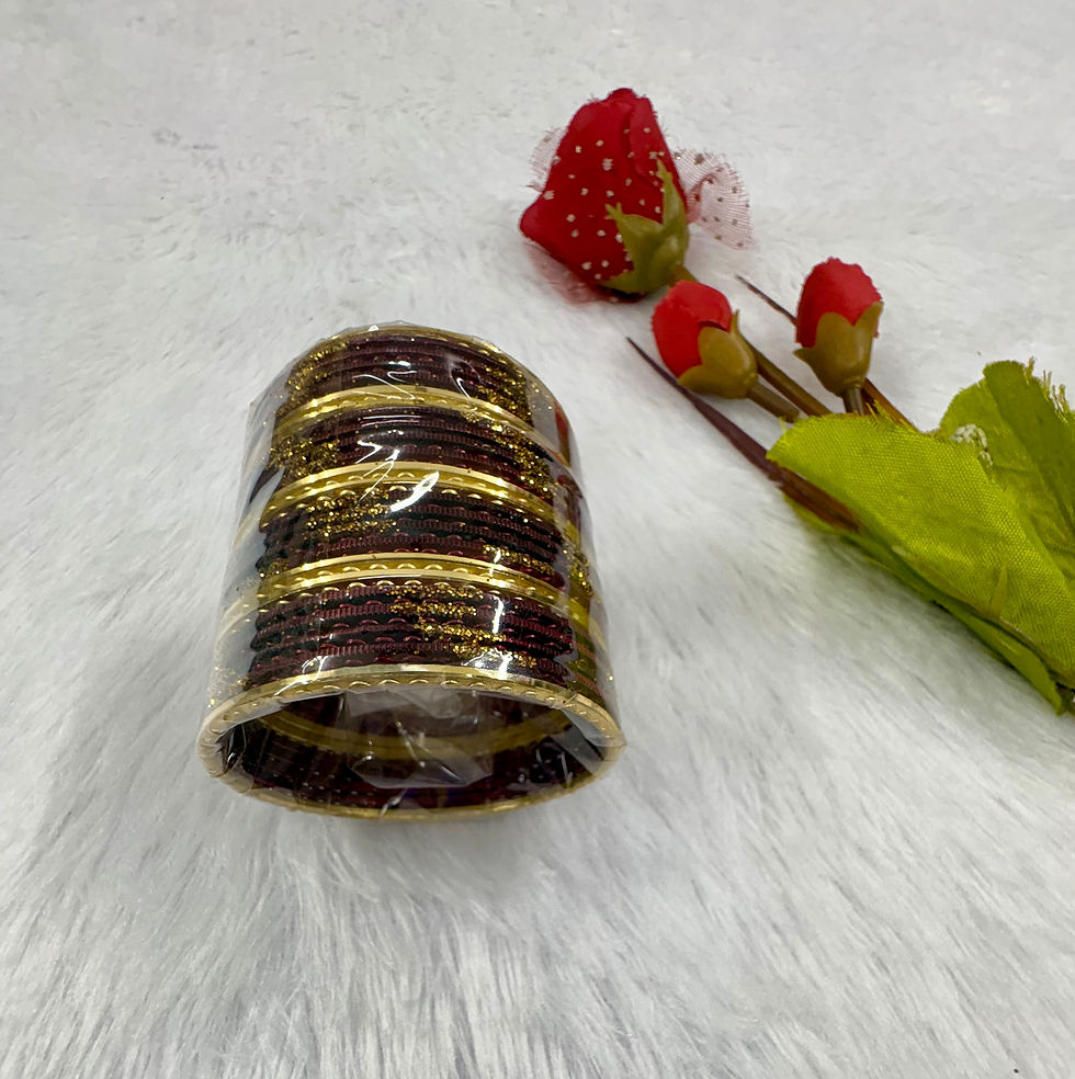 Thumbnail: maroon bangles