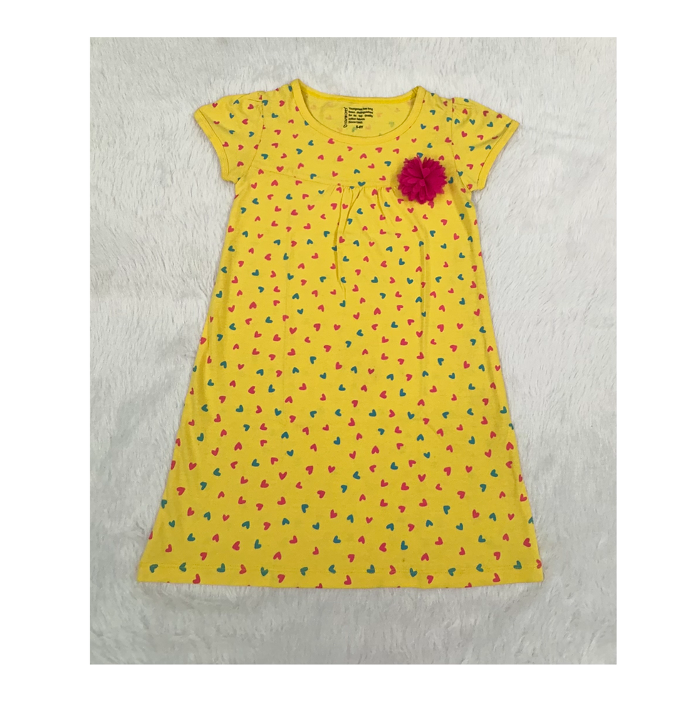 Thumbnail: Pure Cotton Baby Girls Dress