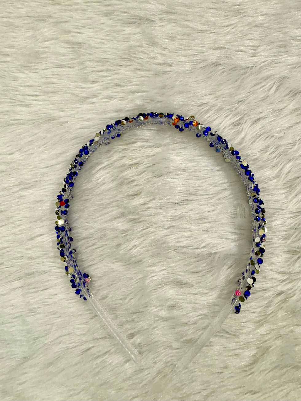 縮圖：blue hair band