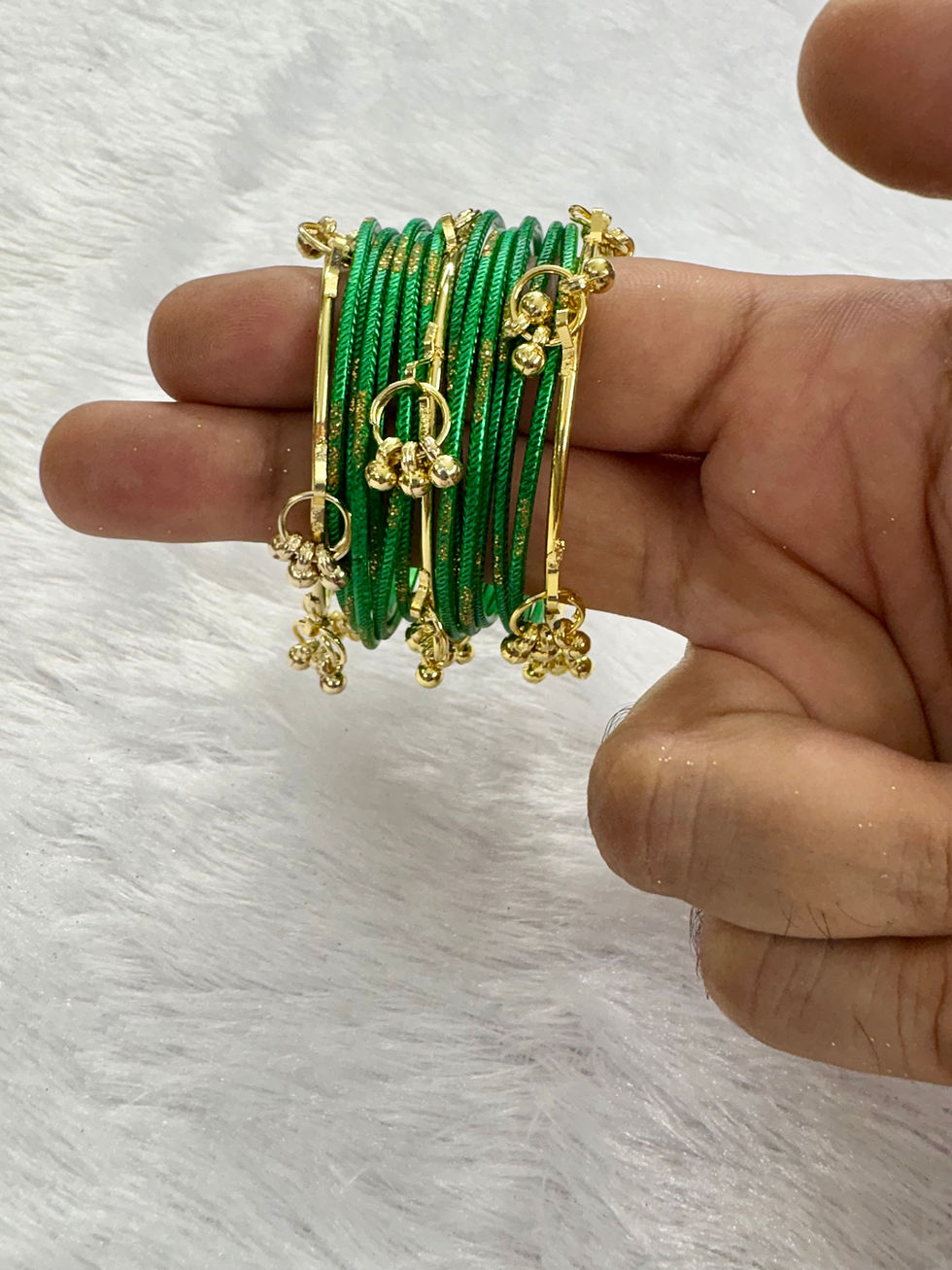 Thumbnail: kashmiri bangles set for baby girls
