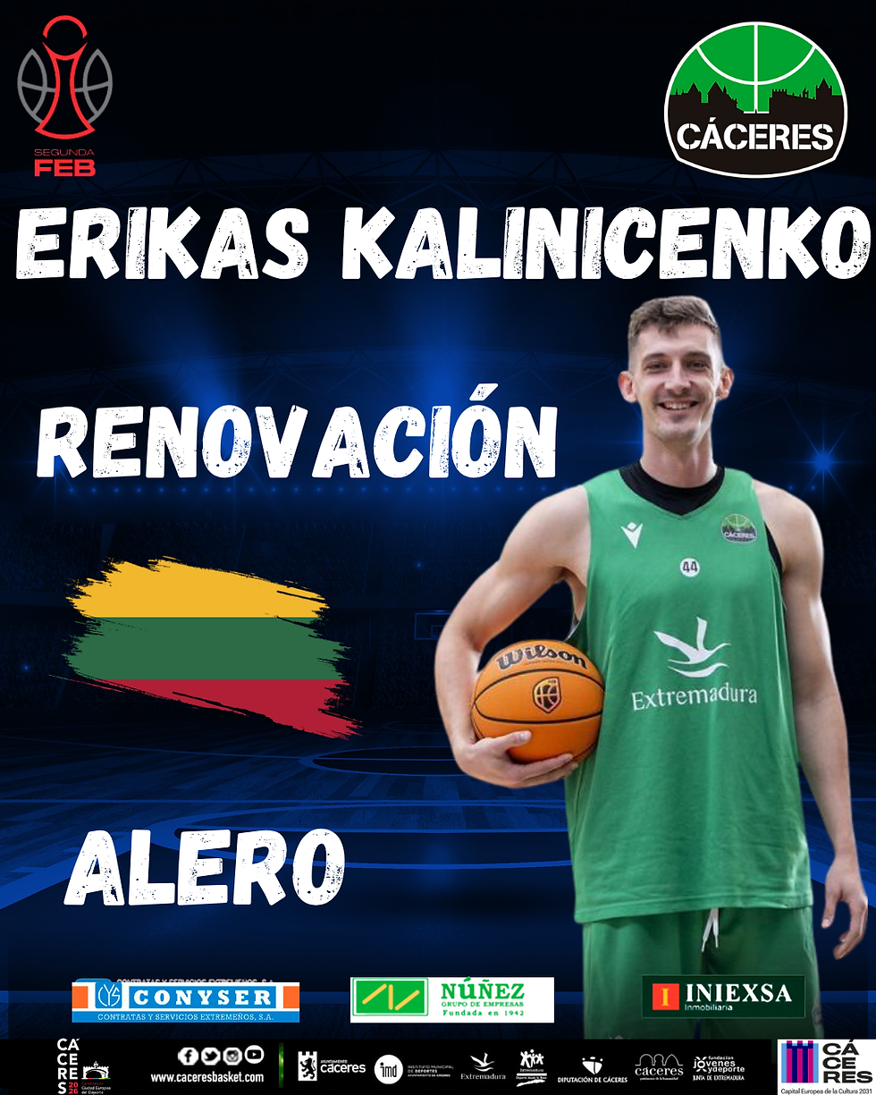 Renovación de Erikas Kalinicenko