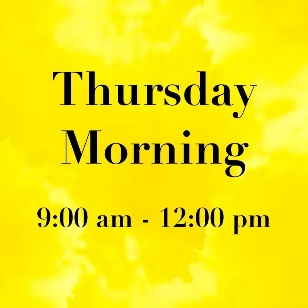 Adult Thursday Morning Classes