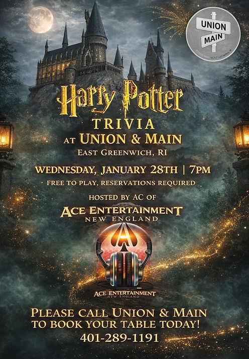 Harry Potter Trivia January 28th 2025 Union and Main.png
