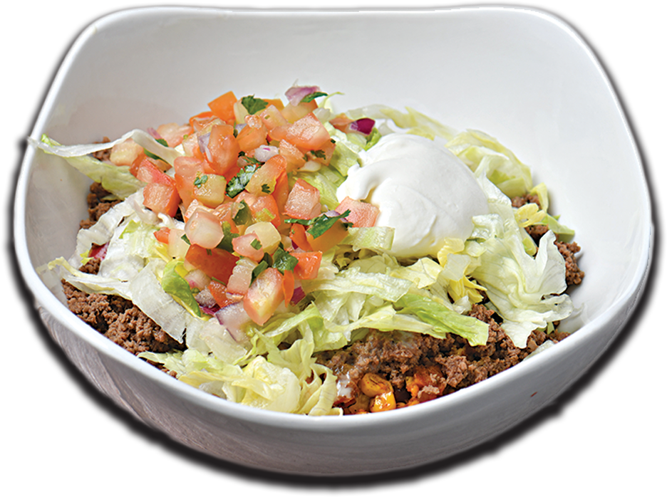 Arranged Food and Objects