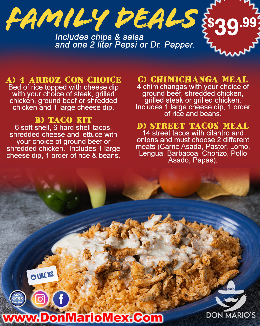 Arranged Food and Objects