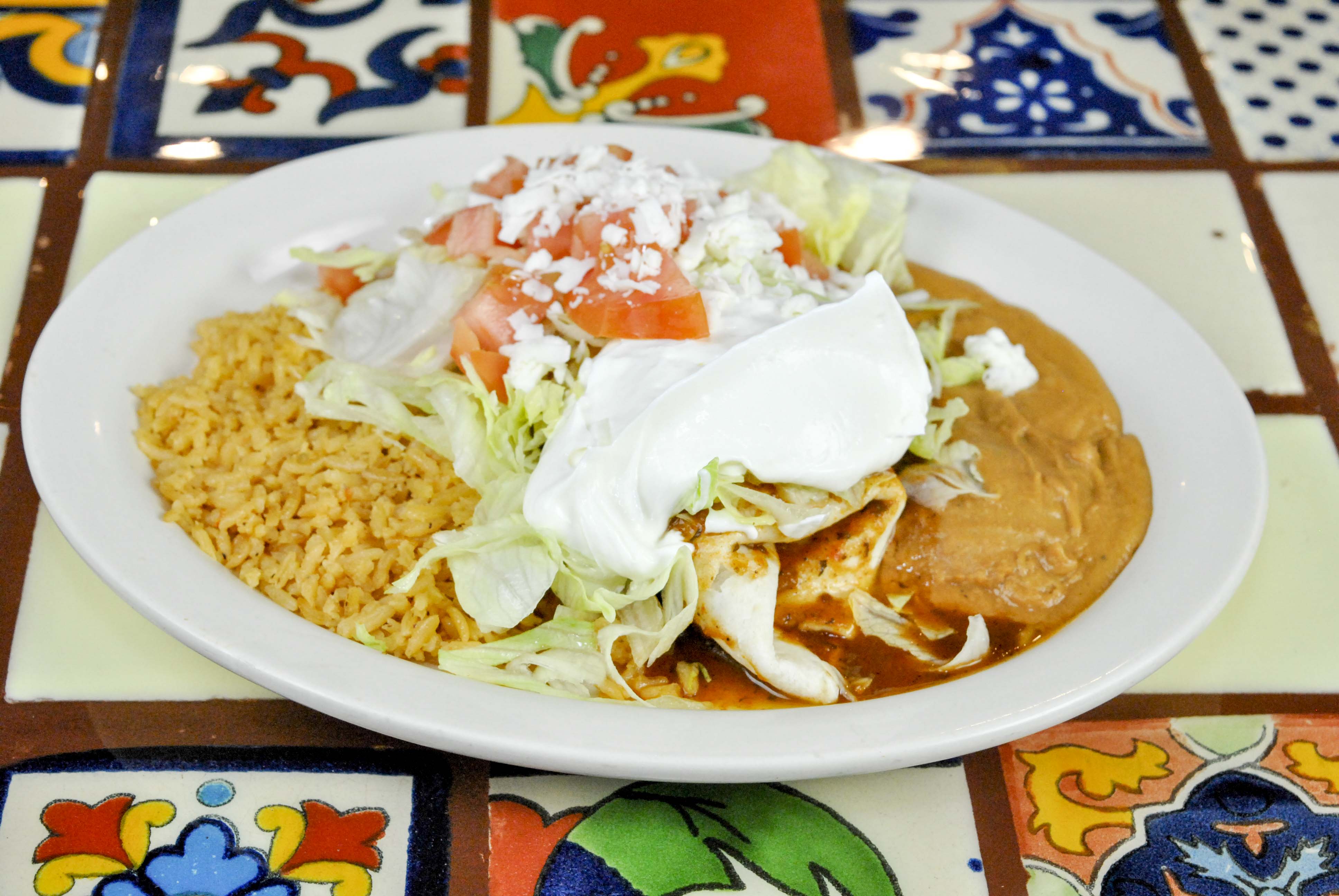 Arranged Food and Objects