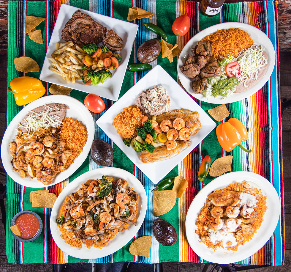 Arranged Food and Objects